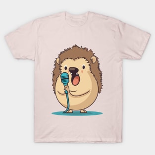 Hedgehog singing T-Shirt